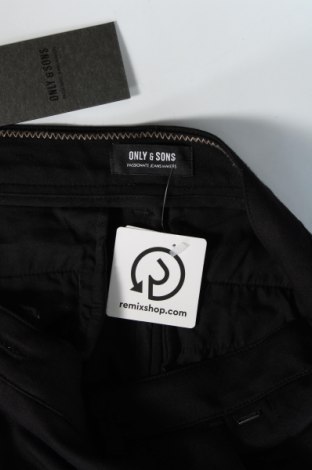 Herrenhose Only & Sons, Größe L, Farbe Schwarz, Preis € 10,99