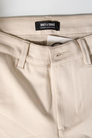 Herrenhose Only & Sons, Größe M, Farbe Beige, Preis 10,99 €