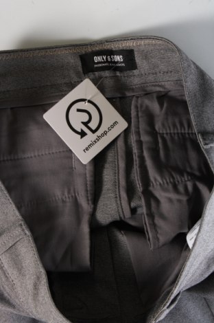 Herrenhose Only & Sons, Größe M, Farbe Grau, Preis € 10,99