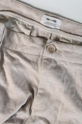 Herrenhose Only & Sons, Größe XL, Farbe Beige, Preis 9,29 €