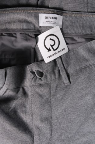 Herrenhose Only & Sons, Größe S, Farbe Grau, Preis € 8,29