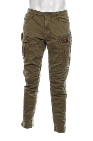 Pantaloni de bărbați Superdry, Mărime M, Culoare Verde, Preț 77,99 Lei