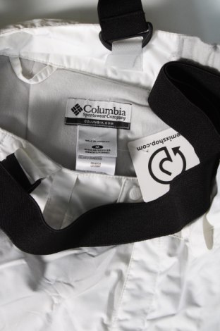 Pantaloni bărbătești pentru sporturi de iarnă Columbia, Mărime M, Culoare Alb, Preț 190,99 Lei