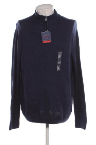 Męski sweter Croft & Barrow, Rozmiar XXL, Kolor Niebieski, Cena 72,99 zł