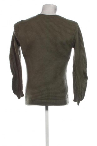 Herrenpullover Leif Nelson, Größe M, Farbe Grün, Preis 9,49 €