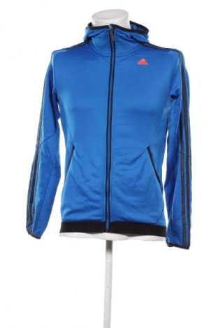 Herren Sweatshirt Adidas, Größe S, Farbe Blau, Preis 26,99 €