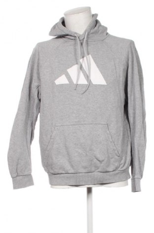 Herren Sweatshirt Adidas, Größe L, Farbe Grau, Preis 34,99 €