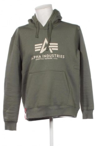 Pánska mikina  Alpha Industries, Veľkosť L, Farba Zelená, Cena  47,95 €