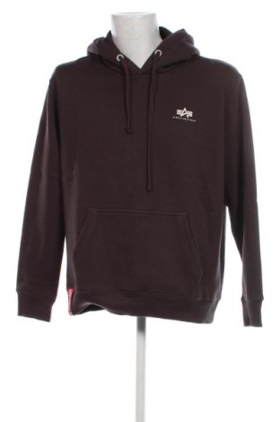 Herren Sweatshirt Alpha Industries, Größe XL, Farbe Braun, Preis 32,49 €