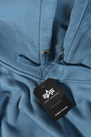 Ανδρικό φούτερ Alpha Industries, Μέγεθος XXL, Χρώμα Μπλέ, Τιμή 32,49 €