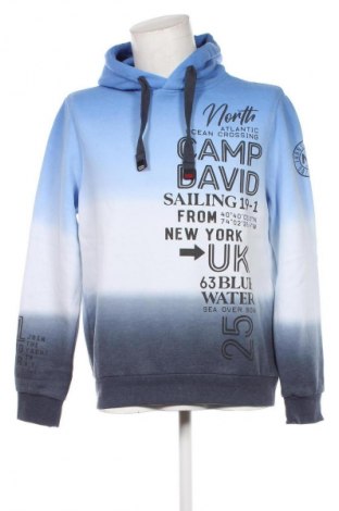 Herren Sweatshirt Camp David, Größe L, Farbe Blau, Preis 51,49 €