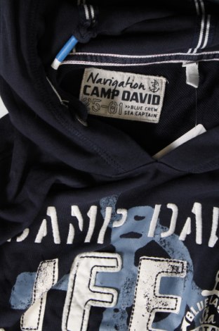 Herren Sweatshirt Camp David, Größe S, Farbe Blau, Preis 26,99 €