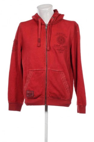 Herren Sweatshirt Camp David, Größe L, Farbe Rot, Preis 82,29 €