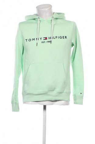 Мъжки суичър Tommy Hilfiger, Размер M, Цвят Зелен, Цена 112,79 лв.