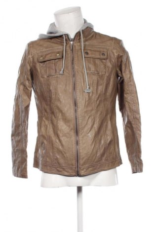 Herren Lederjacke, Größe M, Farbe Braun, Preis 17,49 €