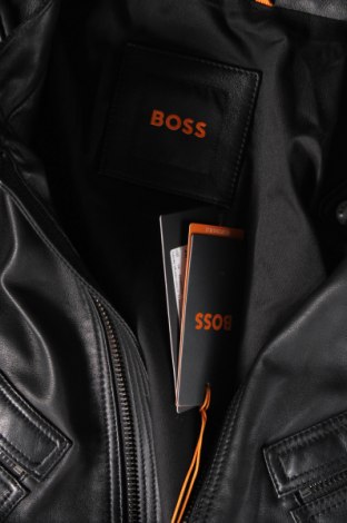 Herren Lederjacke Hugo Boss, Größe L, Farbe Schwarz, Preis € 490,49