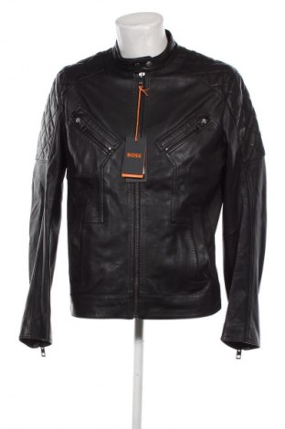 Herren Lederjacke Hugo Boss, Größe L, Farbe Schwarz, Preis € 490,49