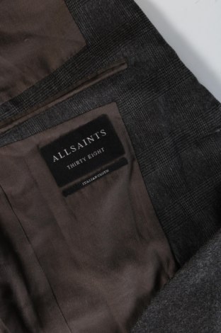 Herren Sakko AllSaints, Größe M, Farbe Grau, Preis 65,99 €