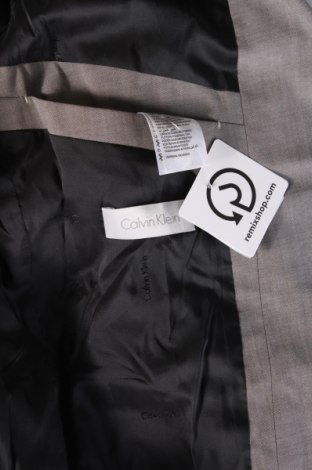 Sacou de bărbați Calvin Klein, Mărime L, Culoare Gri, Preț 366,99 Lei