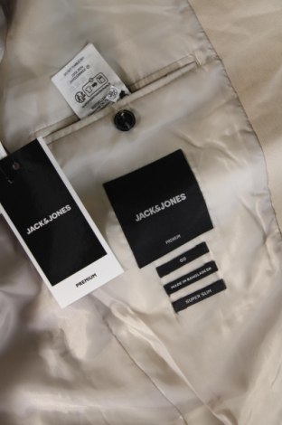 Męska marynarka Jack & Jones PREMIUM, Rozmiar L, Kolor Beżowy, Cena 148,99 zł