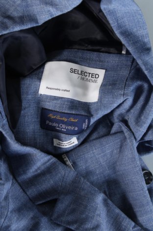 Herren Sakko Selected Homme, Größe M, Farbe Blau, Preis € 12,99