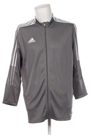 Herren Sportoberteil Adidas, Größe XL, Farbe Grau, Preis € 25,99