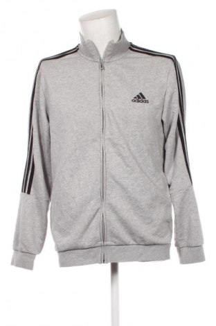 Ανδρική αθλητική ζακέτα Adidas, Μέγεθος XXL, Χρώμα Γκρί, Τιμή 28,79 €