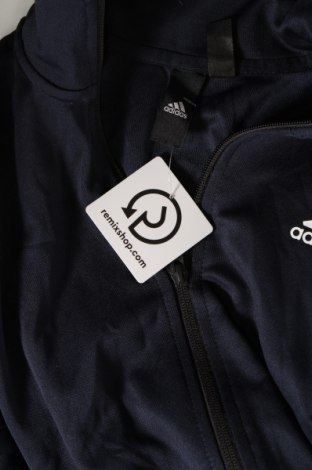 Ανδρική αθλητική ζακέτα Adidas, Μέγεθος S, Χρώμα Μπλέ, Τιμή 9,99 €