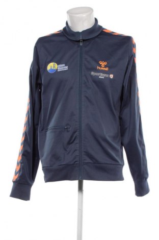 Męska bluza sportowa Hummel, Rozmiar XL, Kolor Niebieski, Cena 54,99 zł