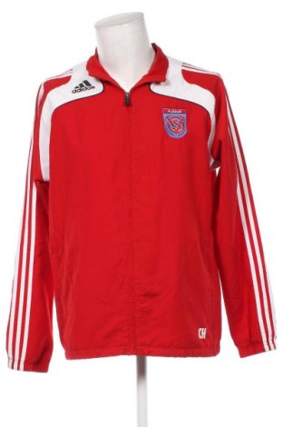 Herrenjacke Adidas, Größe XL, Farbe Rot, Preis € 18,49