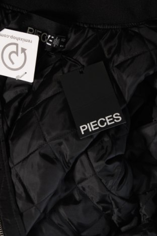 Herrenjacke Pieces, Größe M, Farbe Schwarz, Preis € 20,49