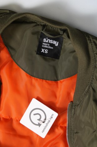 Herrenjacke Sinsay, Größe XS, Farbe Grün, Preis € 17,29