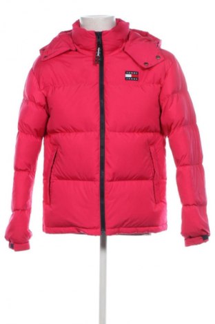 Herrenjacke Tommy Jeans, Größe M, Farbe Rosa, Preis 131,49 €