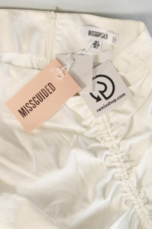 Fustă Missguided, Mărime XS, Culoare Alb, Preț 101,99 Lei