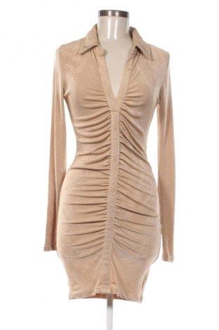 Kleid Amisu, Größe M, Farbe Beige, Preis 5,99 €