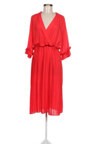 Kleid Boohoo, Größe L, Farbe Rot, Preis 47,57 €