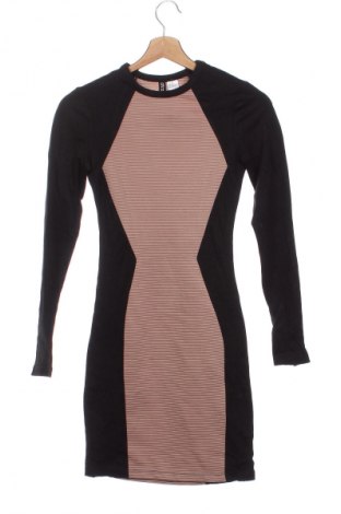 Kleid H&M Divided, Größe XXS, Farbe Mehrfarbig, Preis 6,49 €