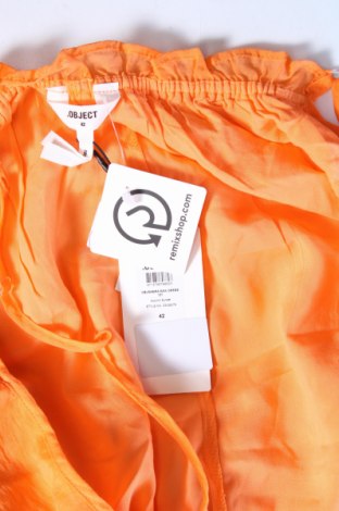 Kleid Object, Größe L, Farbe Orange, Preis 28,49 €