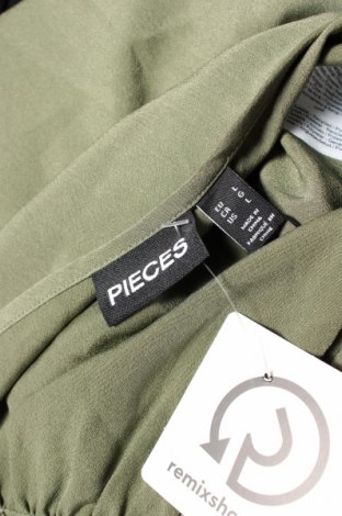 Φόρεμα Pieces, Μέγεθος L, Χρώμα Πράσινο, Τιμή 16,49 €