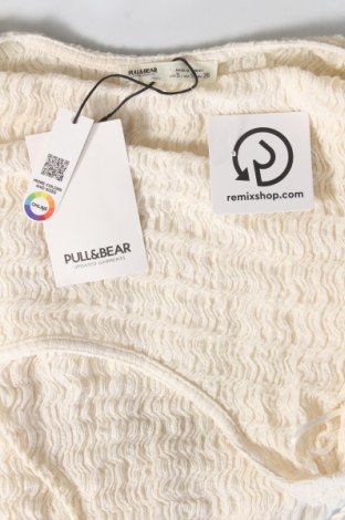 Šaty  Pull&Bear, Veľkosť S, Farba Kremová, Cena  13,45 €