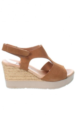 Sandalen Eva Franco, Größe 40, Farbe Beige, Preis 16,49 €