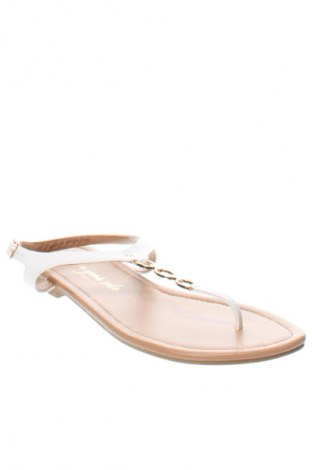 Sandalen New Look, Größe 40, Farbe Weiß, Preis 8,49 €