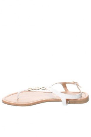 Sandalen New Look, Größe 40, Farbe Weiß, Preis 8,49 €