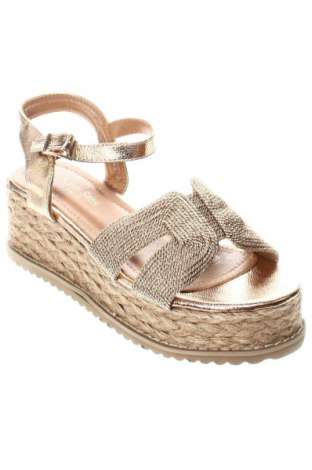 Sandalen Sixth Sens, Größe 39, Farbe Golden, Preis 17,99 €