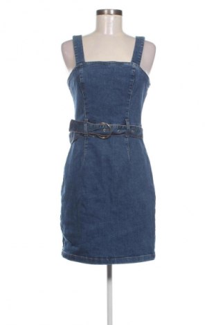 Latzkleid Denim&Co., Größe L, Farbe Blau, Preis 8,99 €