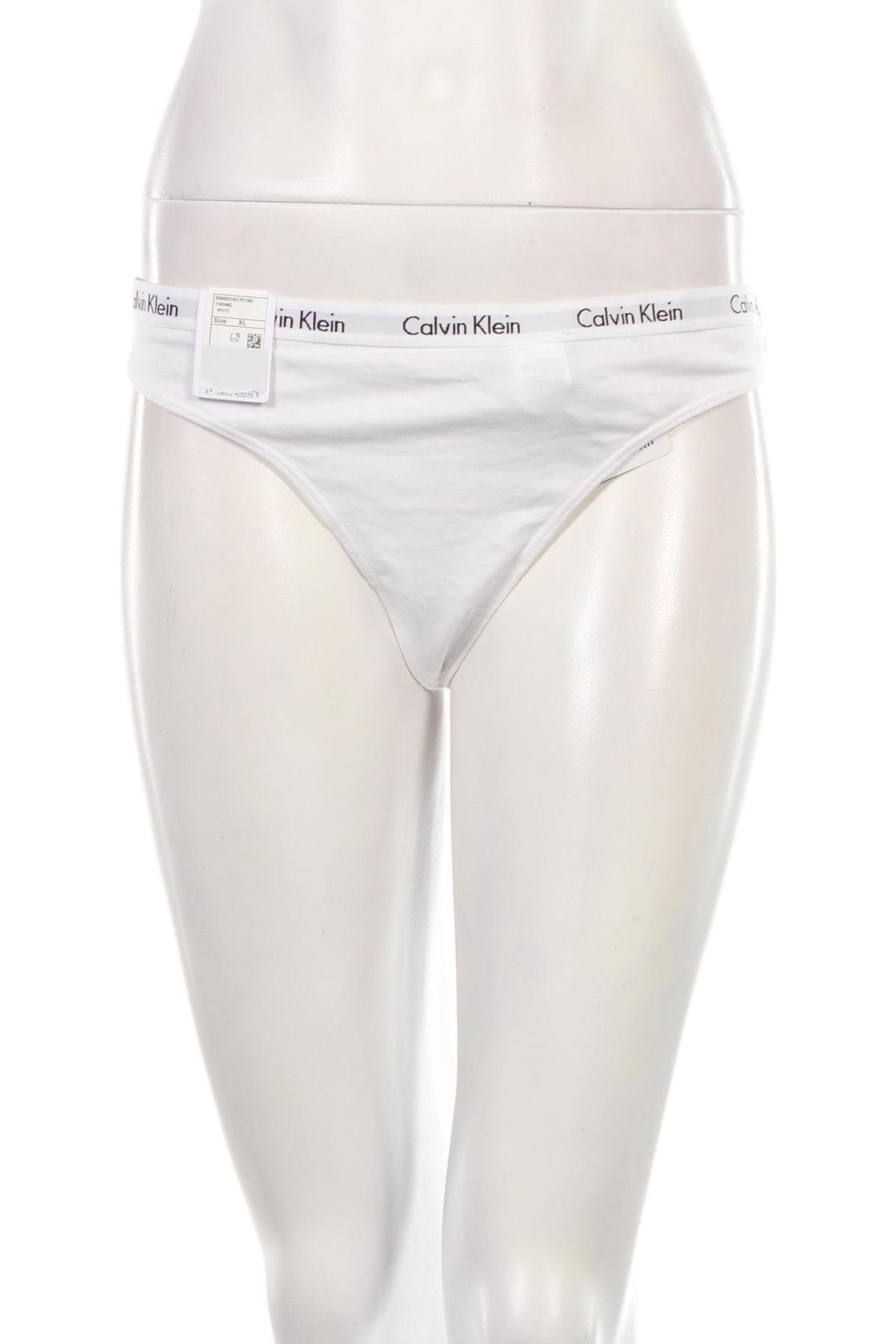 Nohavičky Calvin Klein, Veľkosť XL, Farba Biela, Cena  21,95 €