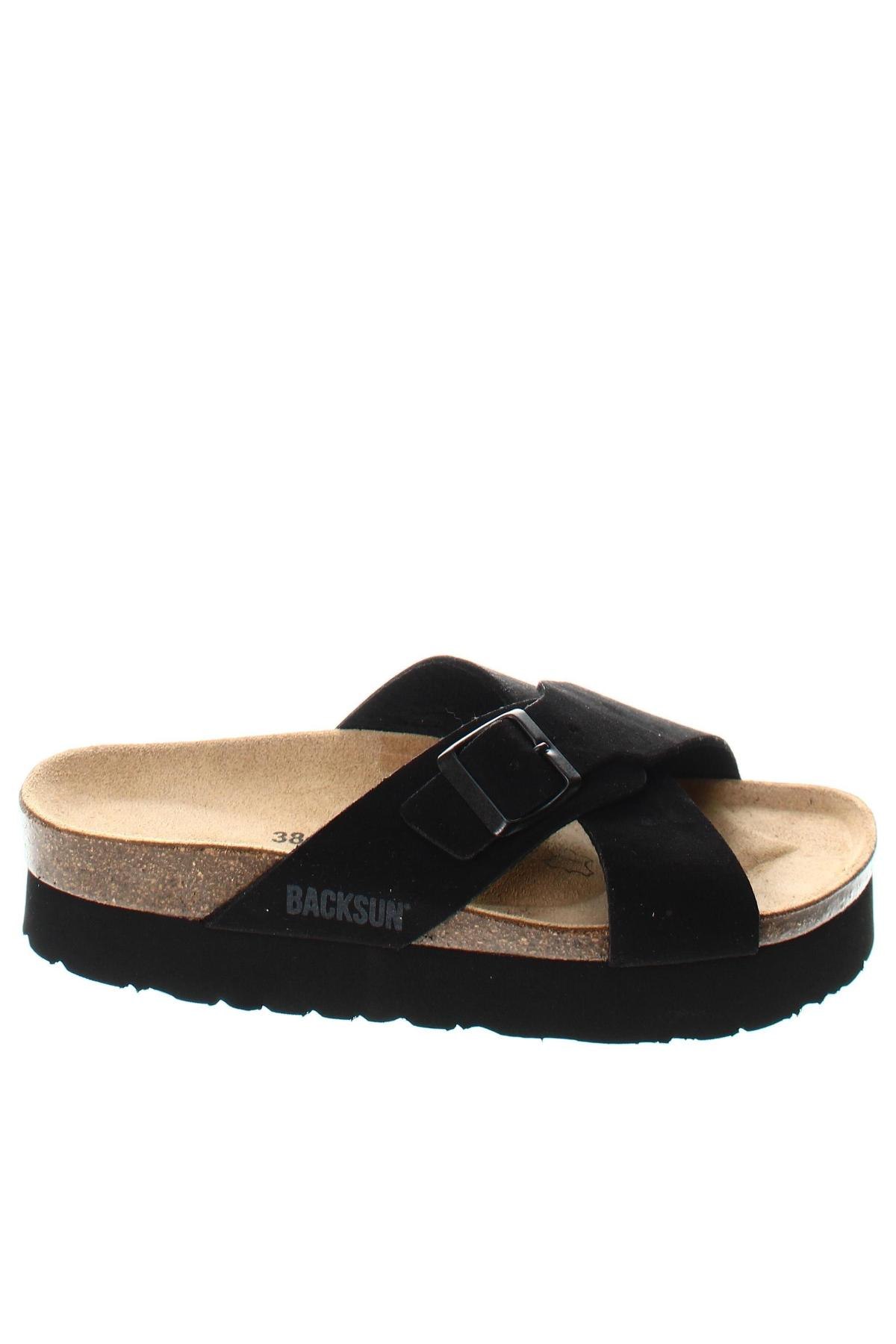 Hausschuhe Backsun, Größe 38, Farbe Schwarz, Preis € 21,99