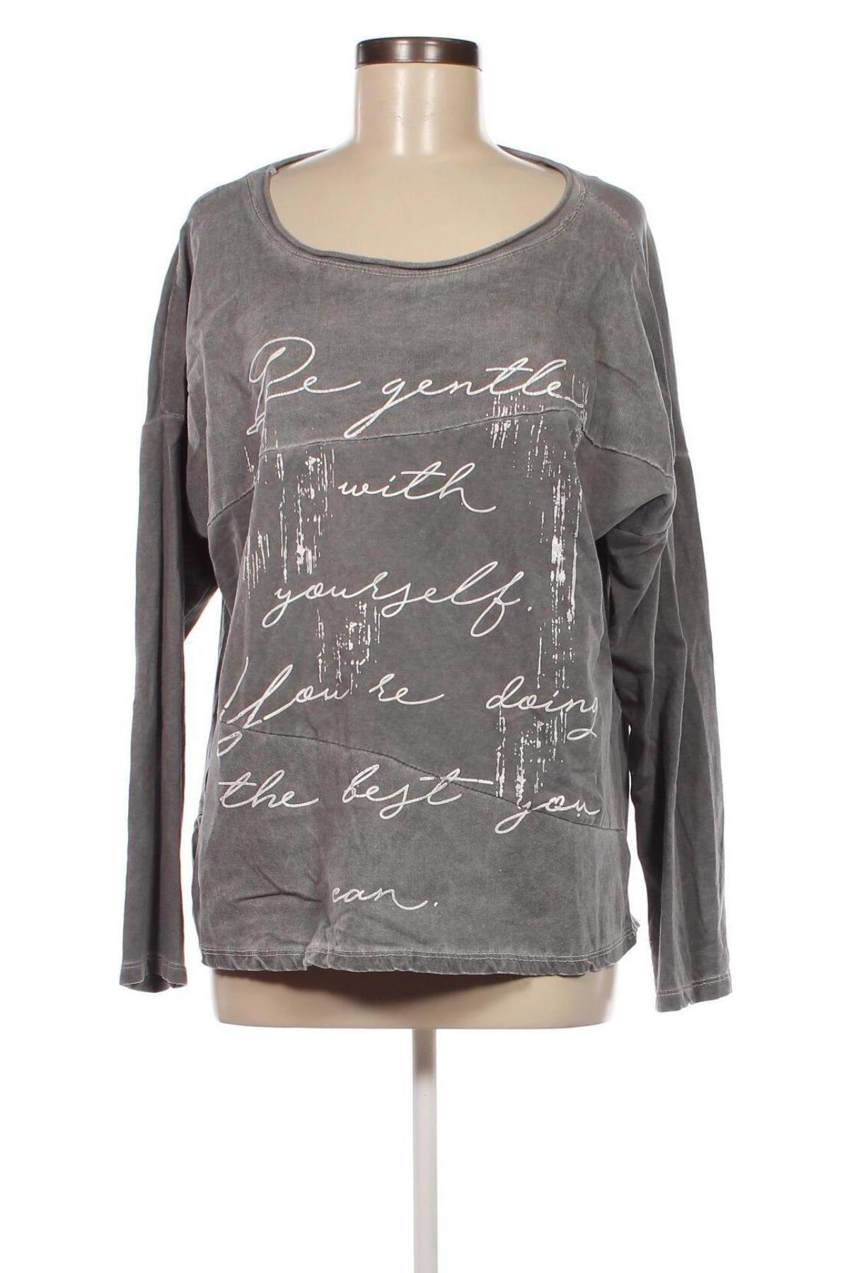 Damen Shirt, Größe L, Farbe Grau, Preis 4,99 €