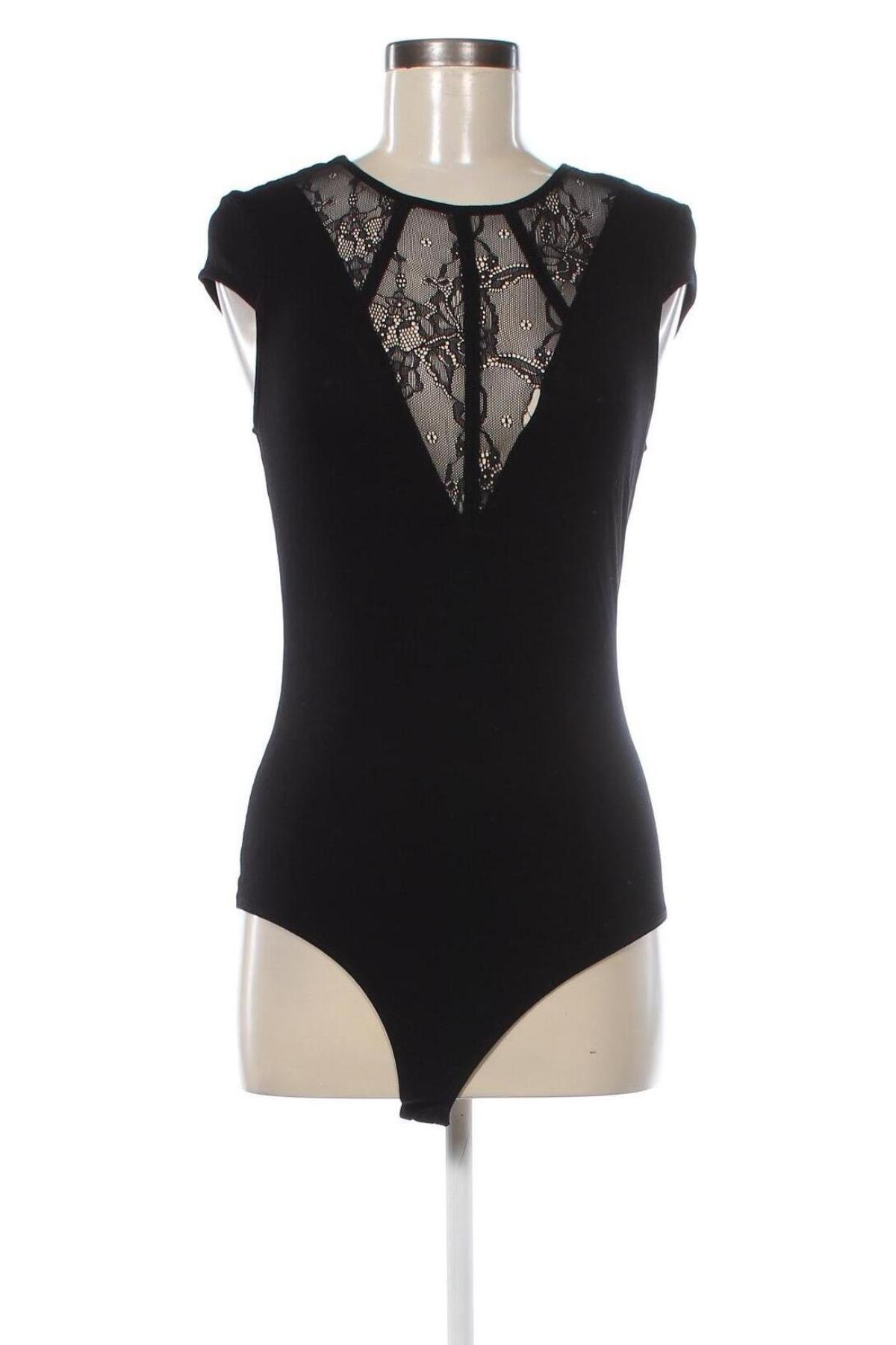 Bluză-body de damă. About You, Mărime M, Culoare Negru, Preț 31,99 Lei