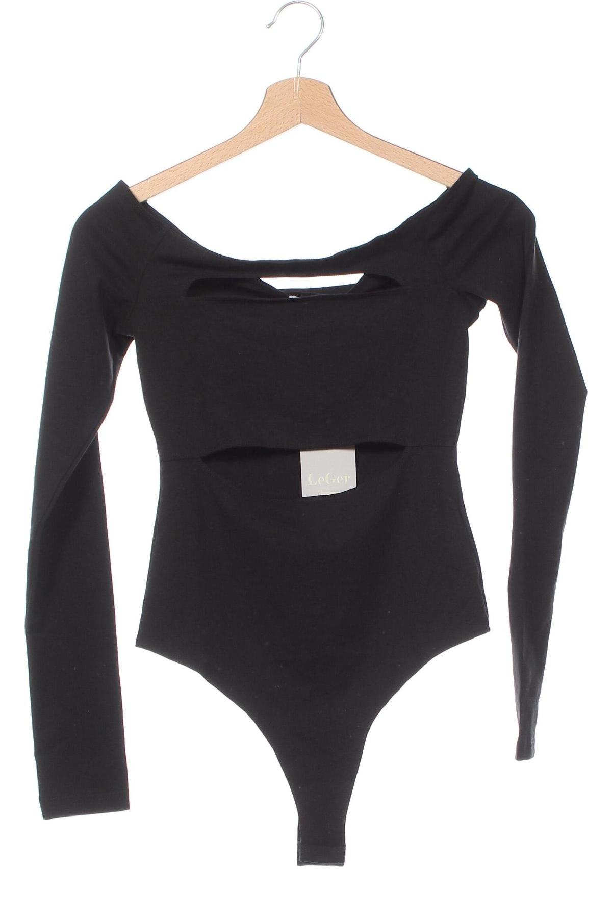 Damenbluse-Body LeGer By Lena Gercke X About you, Größe XS, Farbe Schwarz, Preis € 8,29